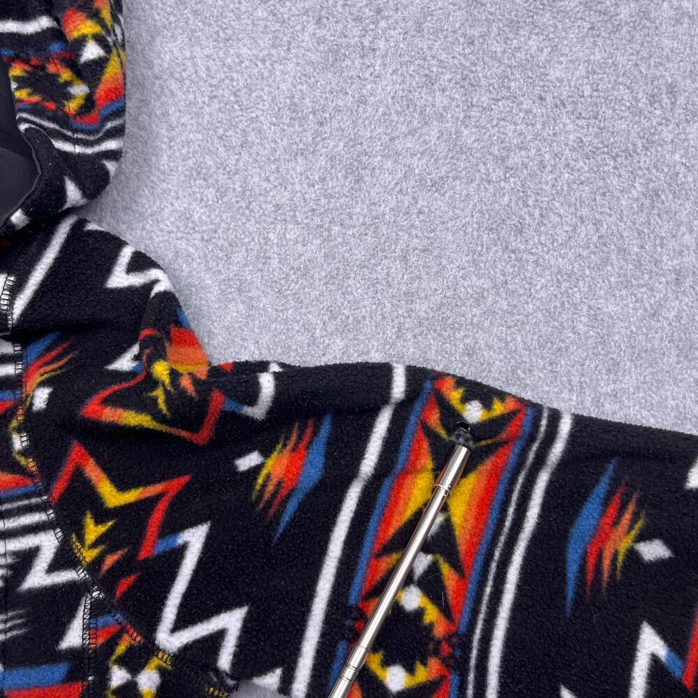Dravus Pullover Hoodie Aztec Snap Button Medium Southwest - Picture 9 of 11